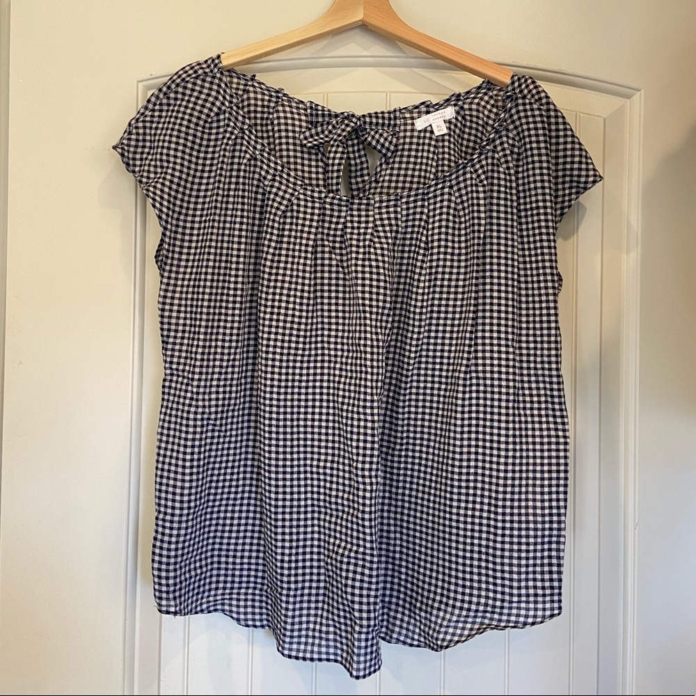 Gingham top